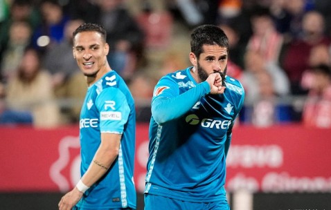 西甲最新积分战报：皇马旧将传射，安东尼破门，贝蒂斯仍具争四希望