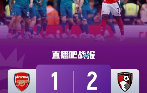 5轮仅1胜阿森纳近乎摆烂5轮丢9分，全主力告负且欧冠0-1劣势