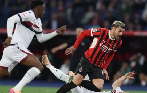 失望之极！AC米兰0-1不敌博洛尼亚丢掉冠军，欧战“保底资格”也悬了